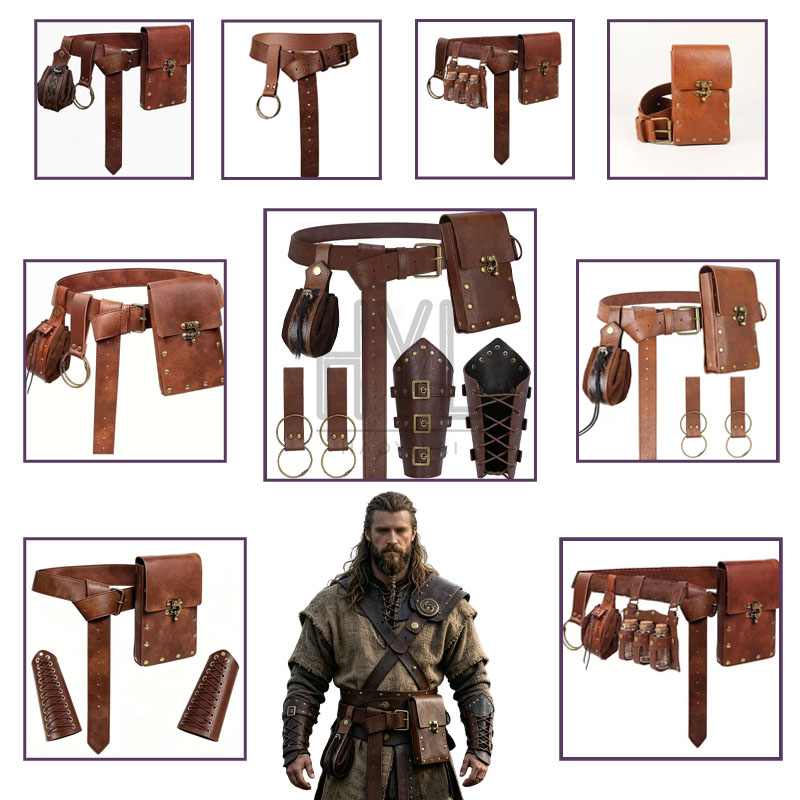 Cosplay Prop - Middeleeuwse Viking Accessoires Set Retro Steampunk