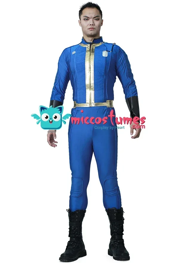 Fallout Cosplay Prop - Miccostuums Mannelijke Overlevende Nate Cosplay Kostuum