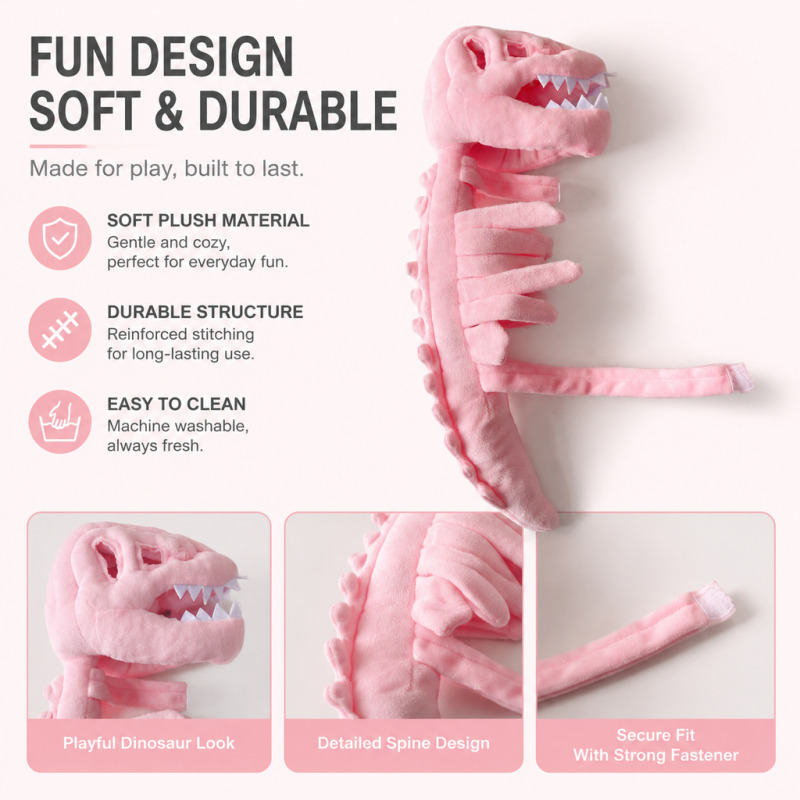 Huisdierpak met dinosauruspatr - Free Cosplay Prop Patterns recensie en prijs