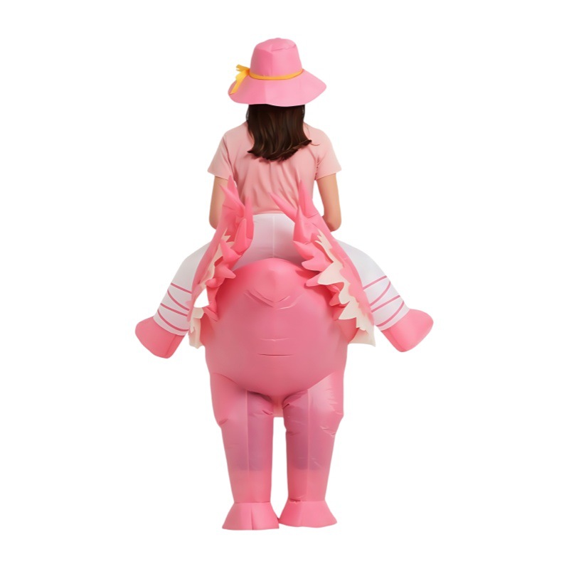 Roze Flamingo Opblaasbare Kost - Cosplay Prop recensie en prijs