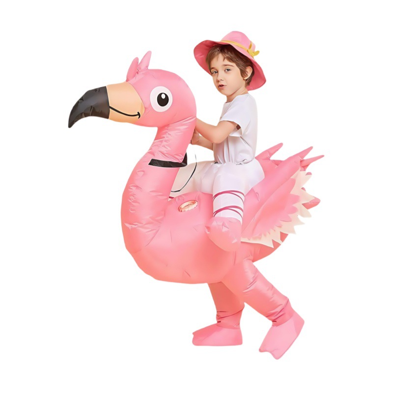 Roze Flamingo Opblaasbare Kost - Cosplay Prop recensie en prijs