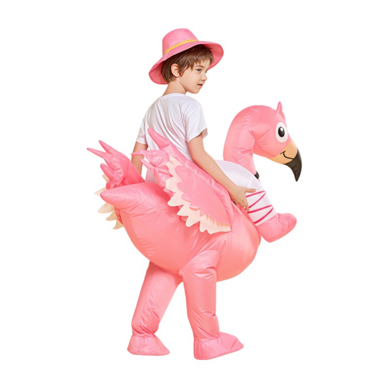 Roze Flamingo Opblaasbare Kost - Cosplay Prop recensie en prijs