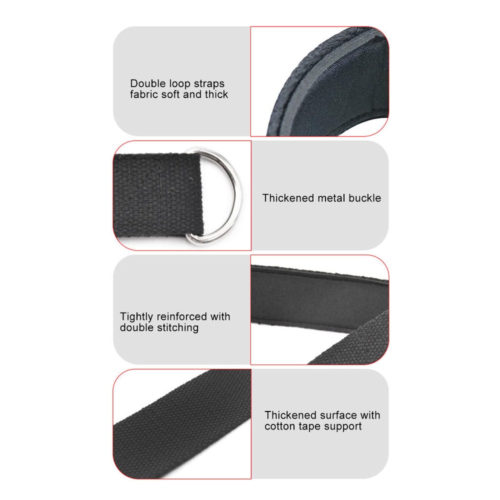 2PCS Praktische antislip Pilat - D Ring Strap recensie en prijs