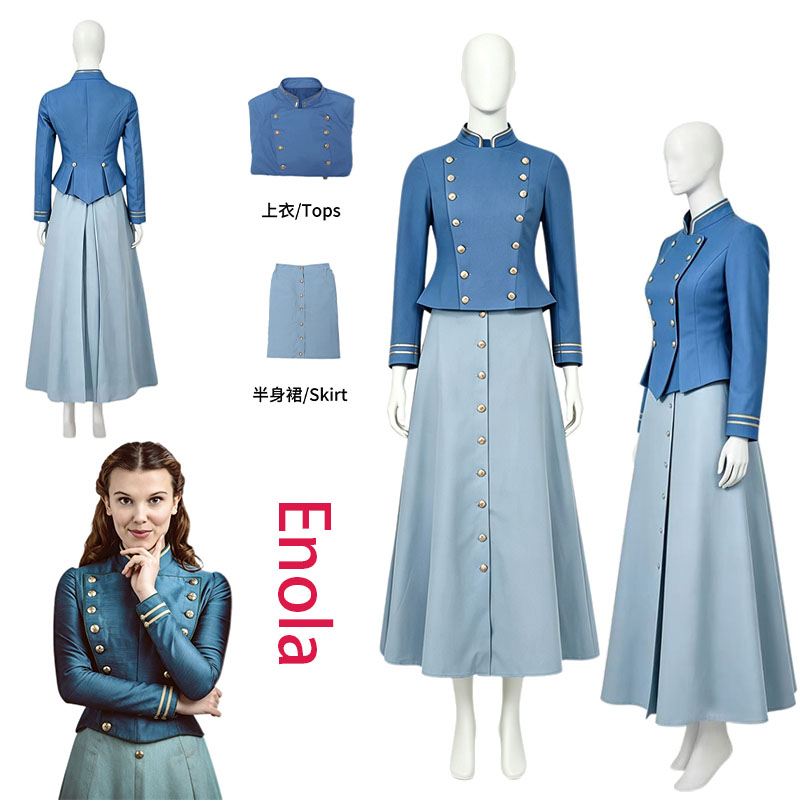 WHH Movie Enola Cosplay Kostuu - Cosplay Prop Making recensie en prijs