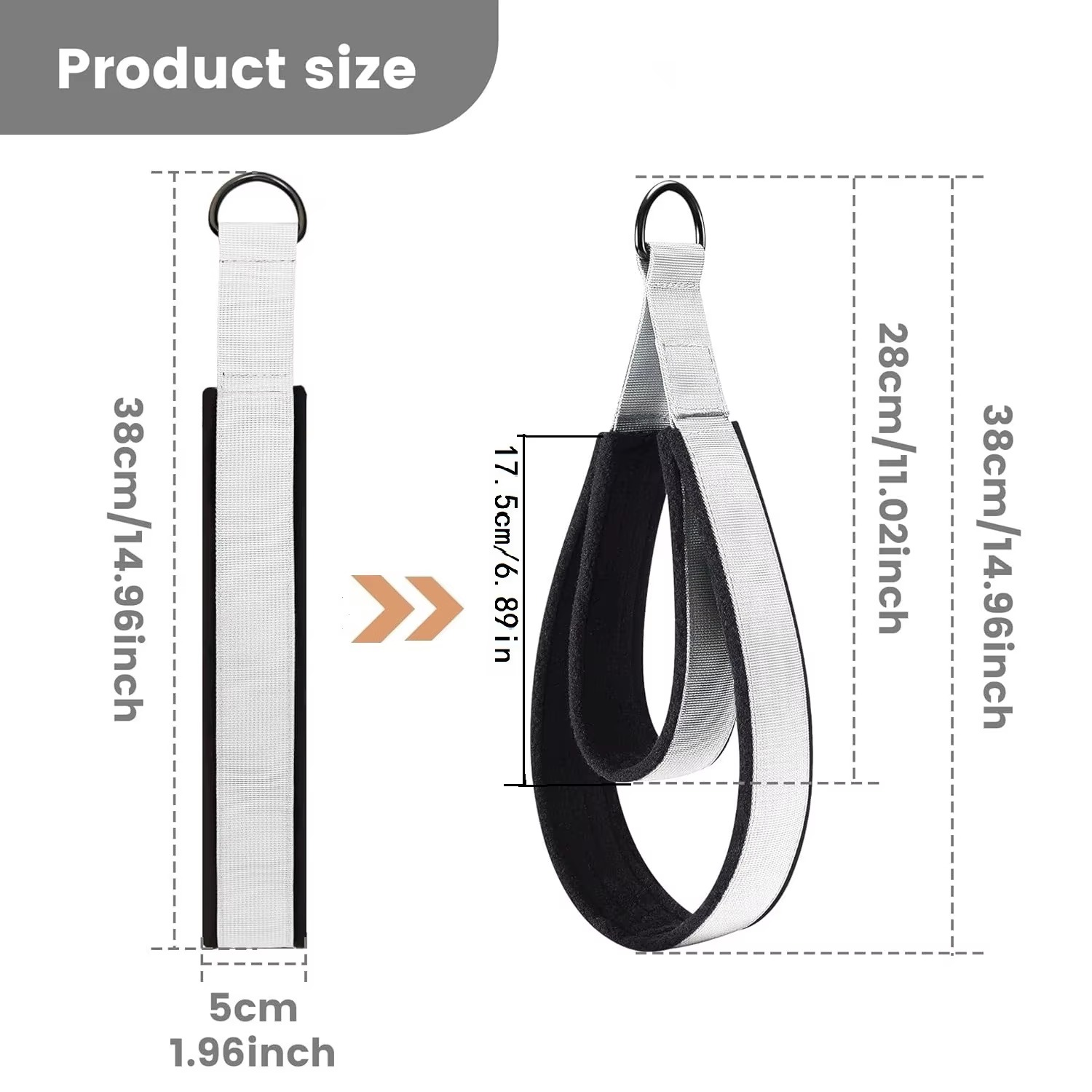 Pilates Reformer Loop Straps H - D Ring Strap recensie en prijs
