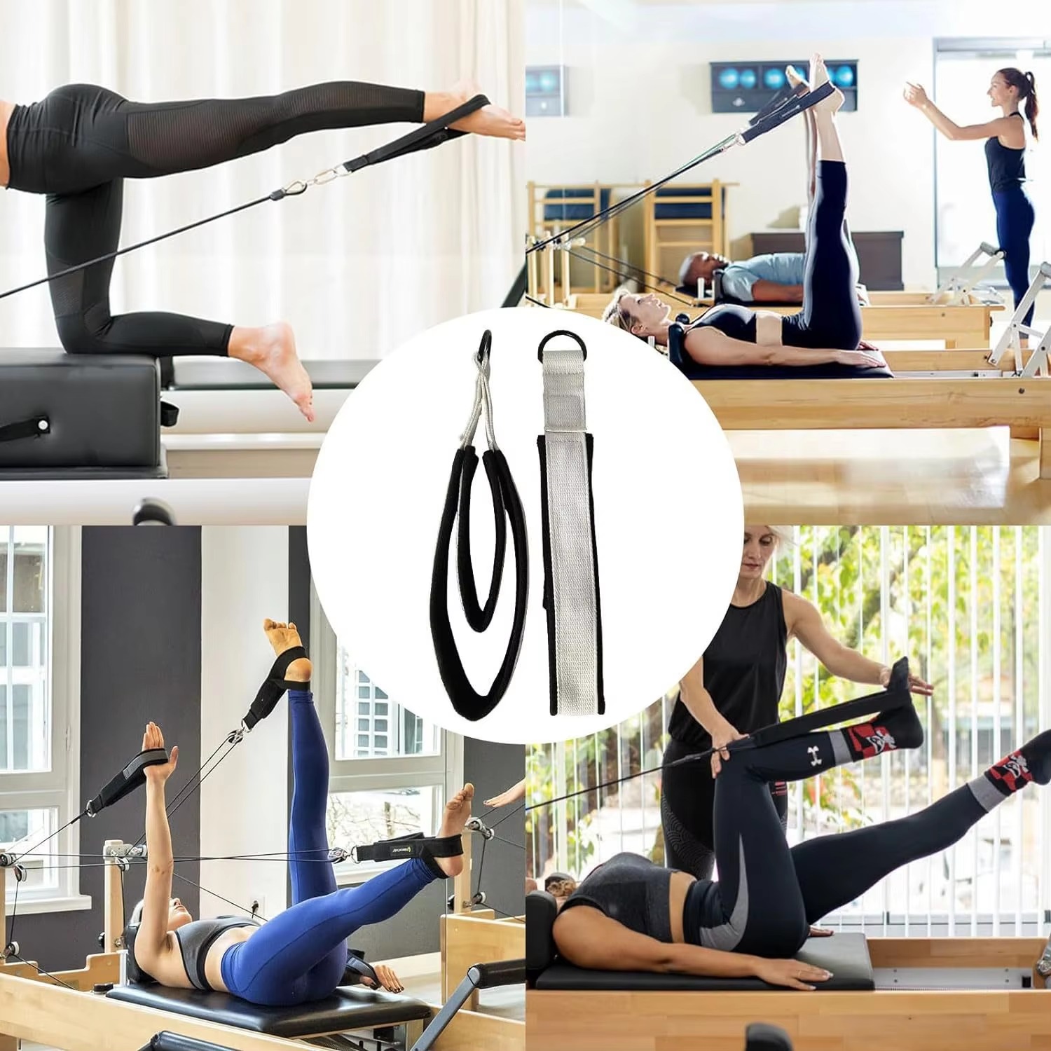 Pilates Reformer Loop Straps H - D Ring Strap recensie en prijs