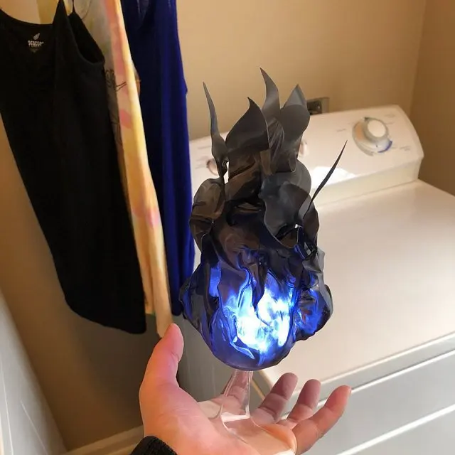 Nieuwe LED drijvende vlammenba - Cosplay Flame Prop recensie en prijs